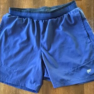 Fabletics Blue Athletic Shorts